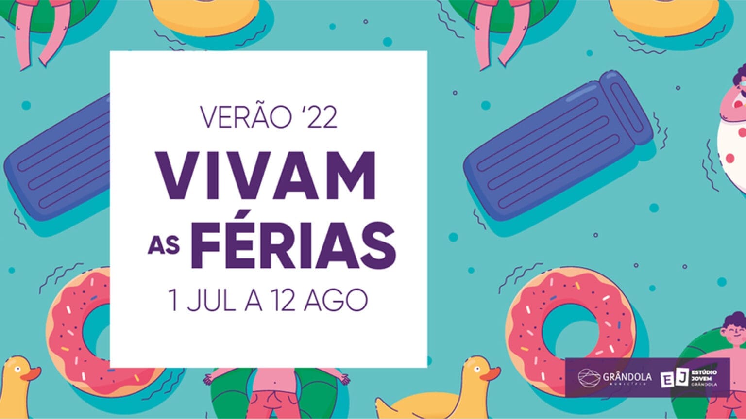 Programa "Vivam as Férias de Verão": Mais de 30 atividades para crianças e jovens em Grândola 1 Programa “Vivam as Férias de Verão”: Mais de 30 atividades para crianças e jovens em Grândola