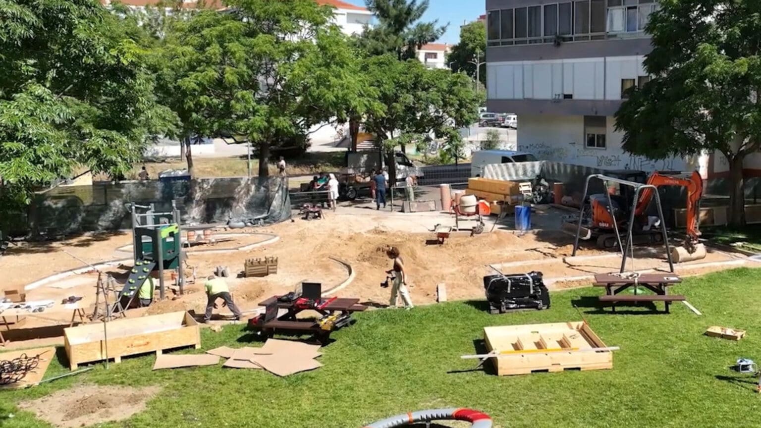 Requalificação do Parque Infantil dos Pioneiros: Novos equipamentos para a diversão das crianças 1 Requalificação do Parque Infantil dos Pioneiros: Novos equipamentos para a diversão das crianças
