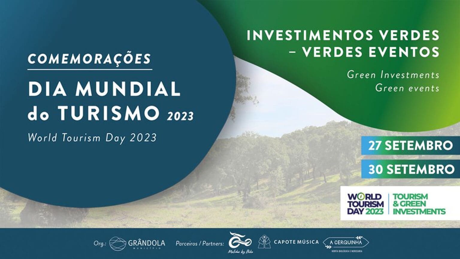 Música, gastronomia e oficina de instrumentos no Dia Mundial do Turismo em Grândola 1 Música, gastronomia e oficina de instrumentos no Dia Mundial do Turismo em Grândola