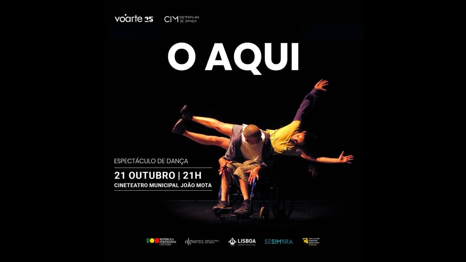 Espetáculo de Dança O Aqui em Sesimbra