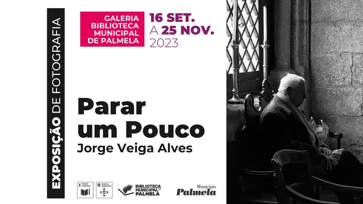 Exposição "Parar um Pouco": Fotografia de Jorge Veiga Alves em Destaque em Palmela 1 Exposição “Parar um Pouco”: Fotografia de Jorge Veiga Alves em Destaque em Palmela