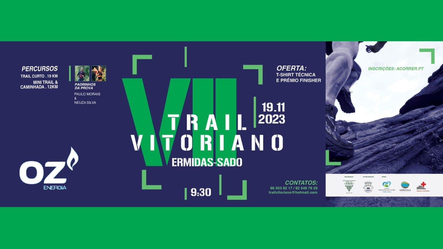 VII Trail Vitoriano: Descubra a emoção da corrida em Ermidas-Sado