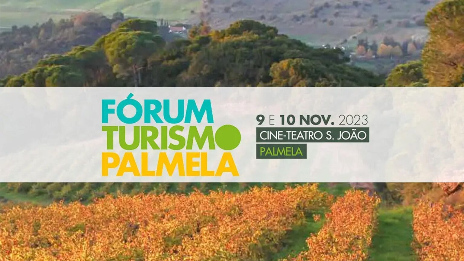 Fórum Turismo Palmela: A Importância do Enoturismo no Desenvolvimento dos Territórios Vinhateiros 1 Fórum Turismo Palmela: A Importância do Enoturismo no Desenvolvimento dos Territórios Vinhateiros