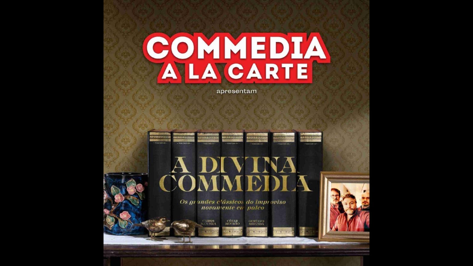 Os Commedia a la Carte em estreia no Fórum Luísa Todi para apresentar o espetáculo A Divina Commedia 1 Os Commedia a la Carte em estreia no Fórum Luísa Todi para apresentar o espetáculo A Divina Commedia