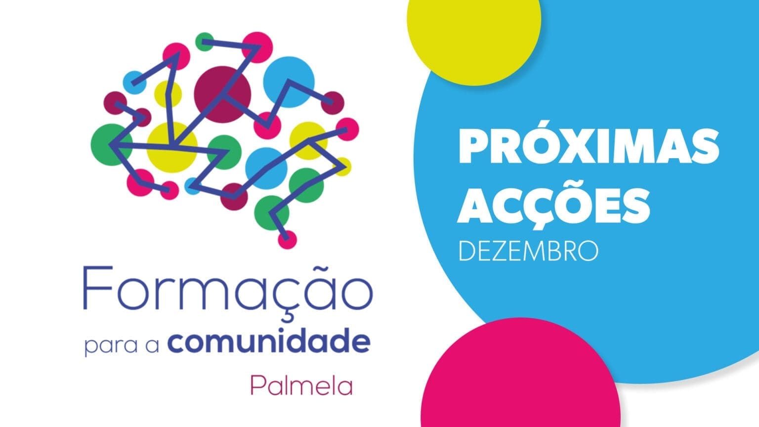 Formação Para a Comunidade: Novas Ações em Dezembro