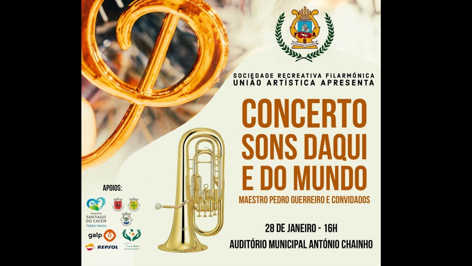 Concerto “Sons daqui e do Mundo” em Santiago do Cacém