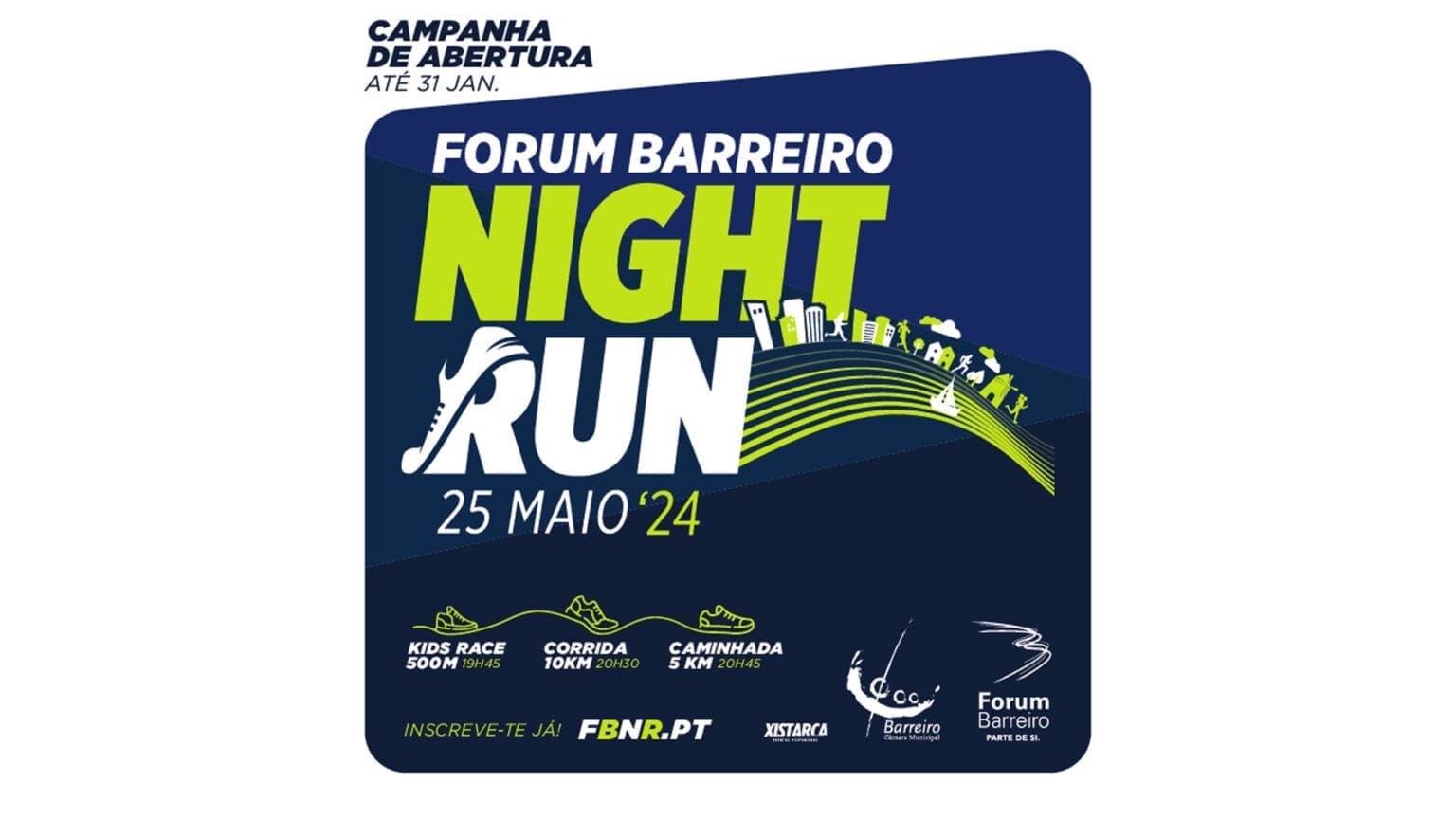 Fórum Barreiro Night Run 2024: A Corrida Noturna Imperdível 1 Fórum Barreiro Night Run 2024: A Corrida Noturna Imperdível