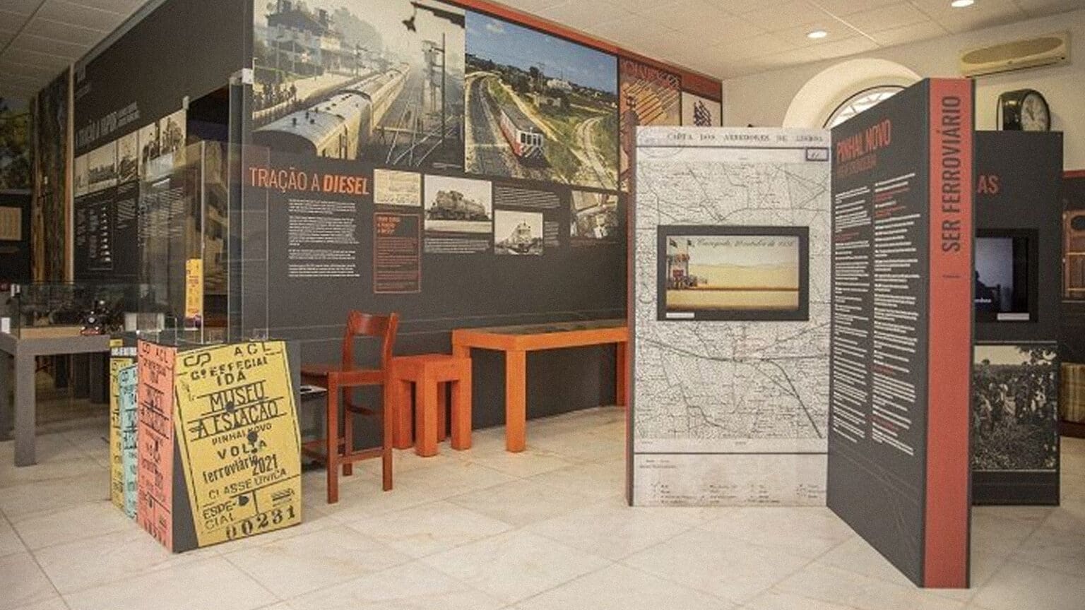 Visitas Orientadas por Ferroviários e Conversas no Museu - A Estação, em Pinhal Novo 1 Visitas Orientadas por Ferroviários e Conversas no Museu – A Estação, em Pinhal Novo