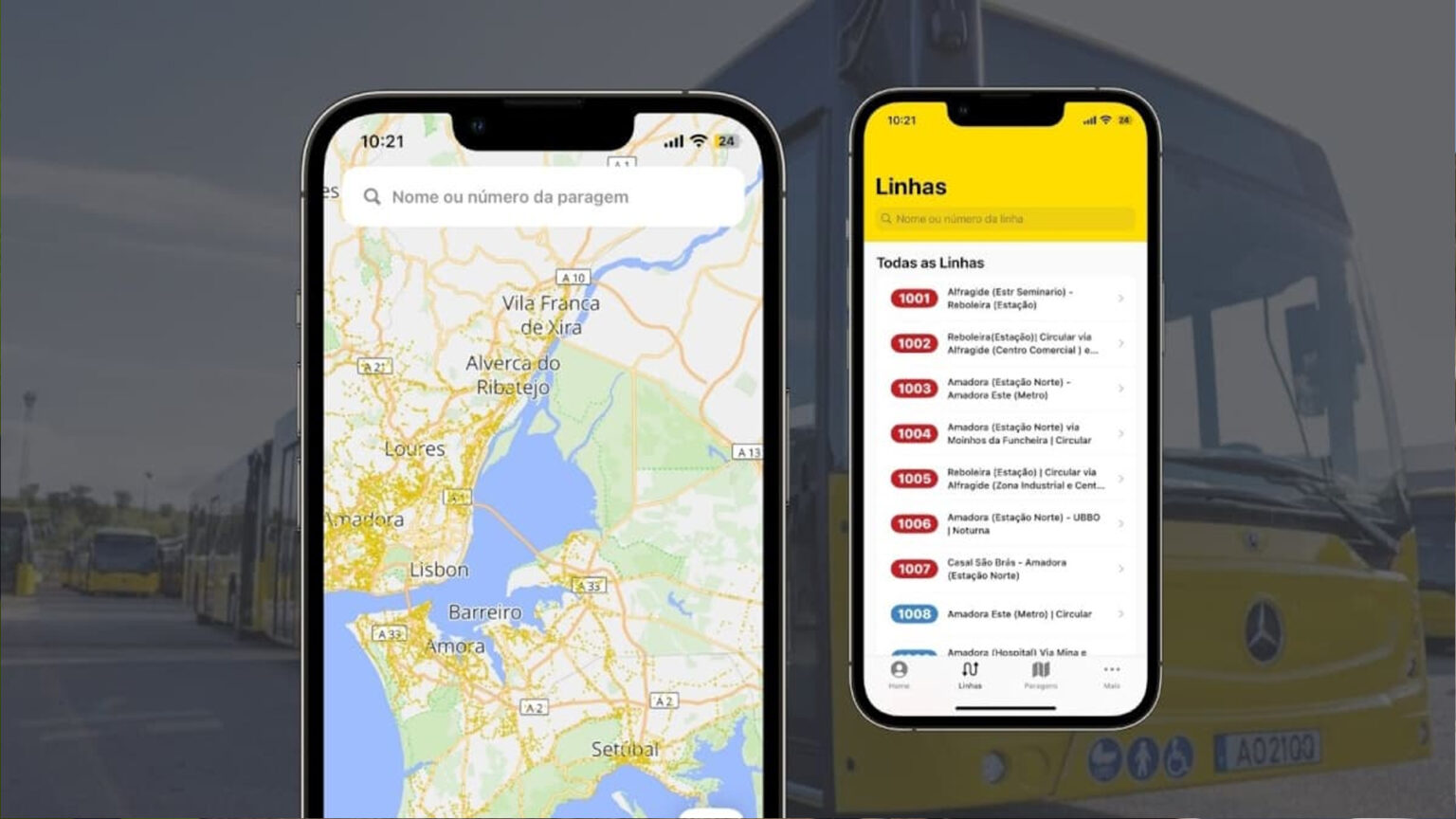 O “onde” e “quando” da Carris Metropolitana em Setúbal 1 O “onde” e “quando” da Carris Metropolitana em Setúbal