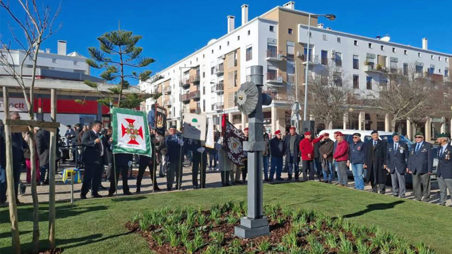 Foi inaugurado o Monumento “Guerreiro” em Almada