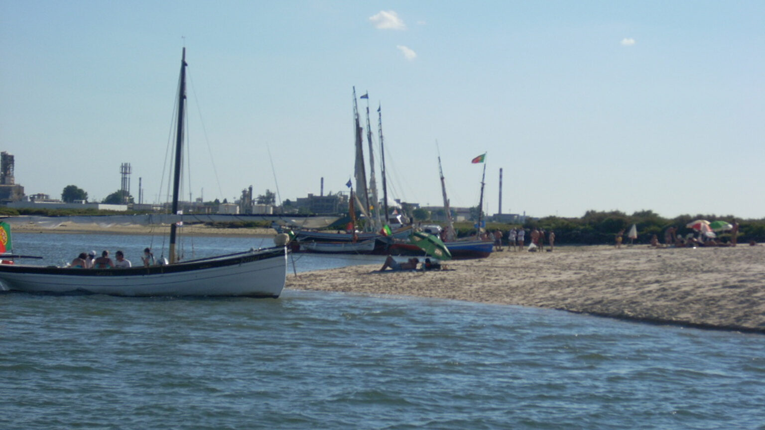 Faça um passeio de barco até à Ilha do Rato com prova de vinhos e petiscos
