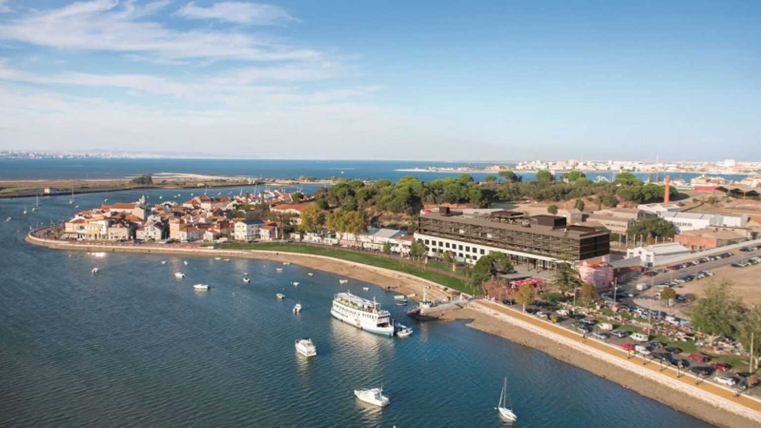 O novo projeto Upon Harbor vai transformar a frente ribeirinha do Seixal