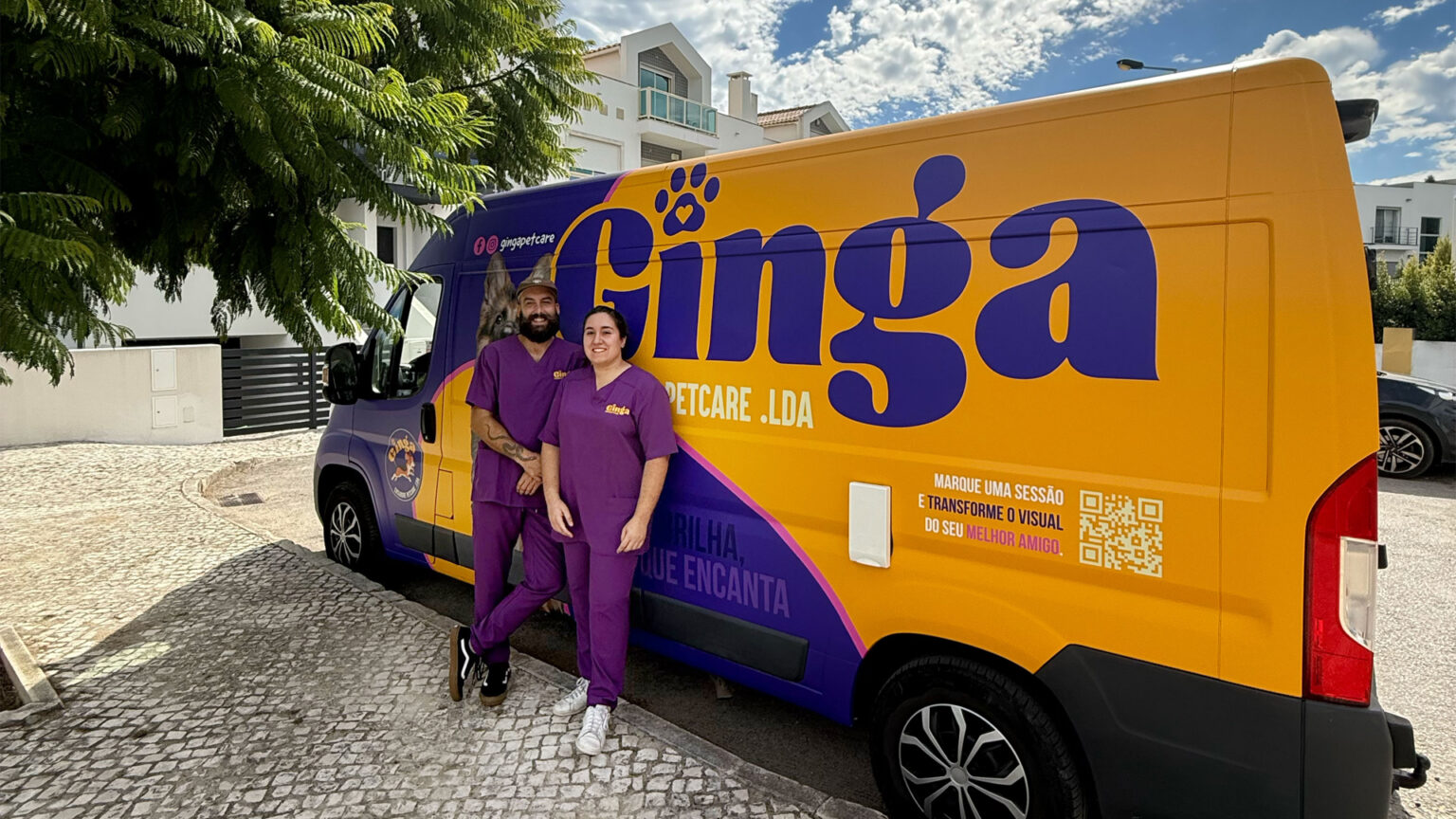 Ginga PetCare: o novo spa canino móvel da Margem Sul que deixa os patudos mais felizes e saudáveis 1 Ginga PetCare: o novo spa canino móvel da Margem Sul que deixa os patudos mais felizes e saudáveis