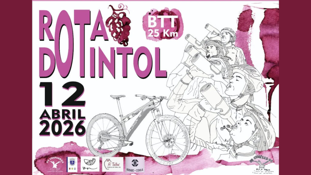 Rota do Tintol leva BTT a Santiago do Cacém a 12 de abril