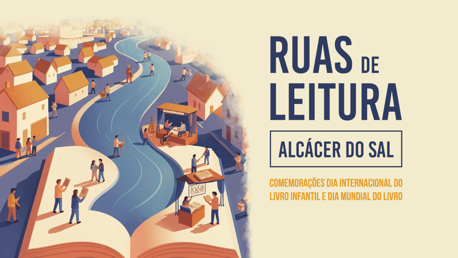 Alcácer do Sal lança “Ruas de Leitura” em abril